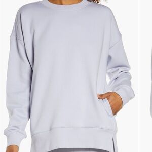 Zella Women's Light Purple Sweatshirt